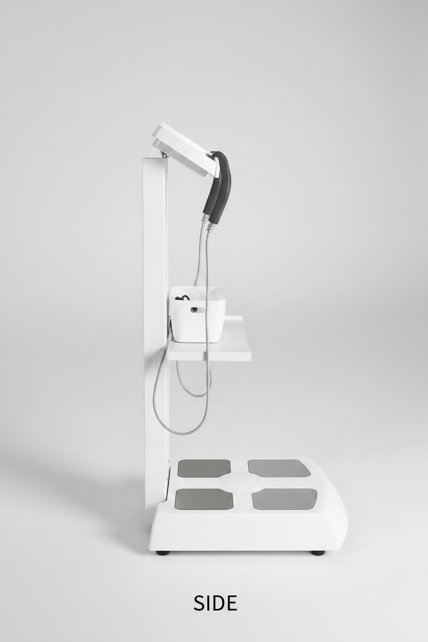 WikBeauty body composition analyzer for measuring body fat, muscle mass, weight, and health data