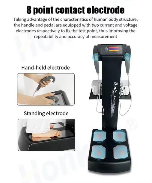 Professional body composition analyzer machine for gyms, clinics, salons, and fitness centers