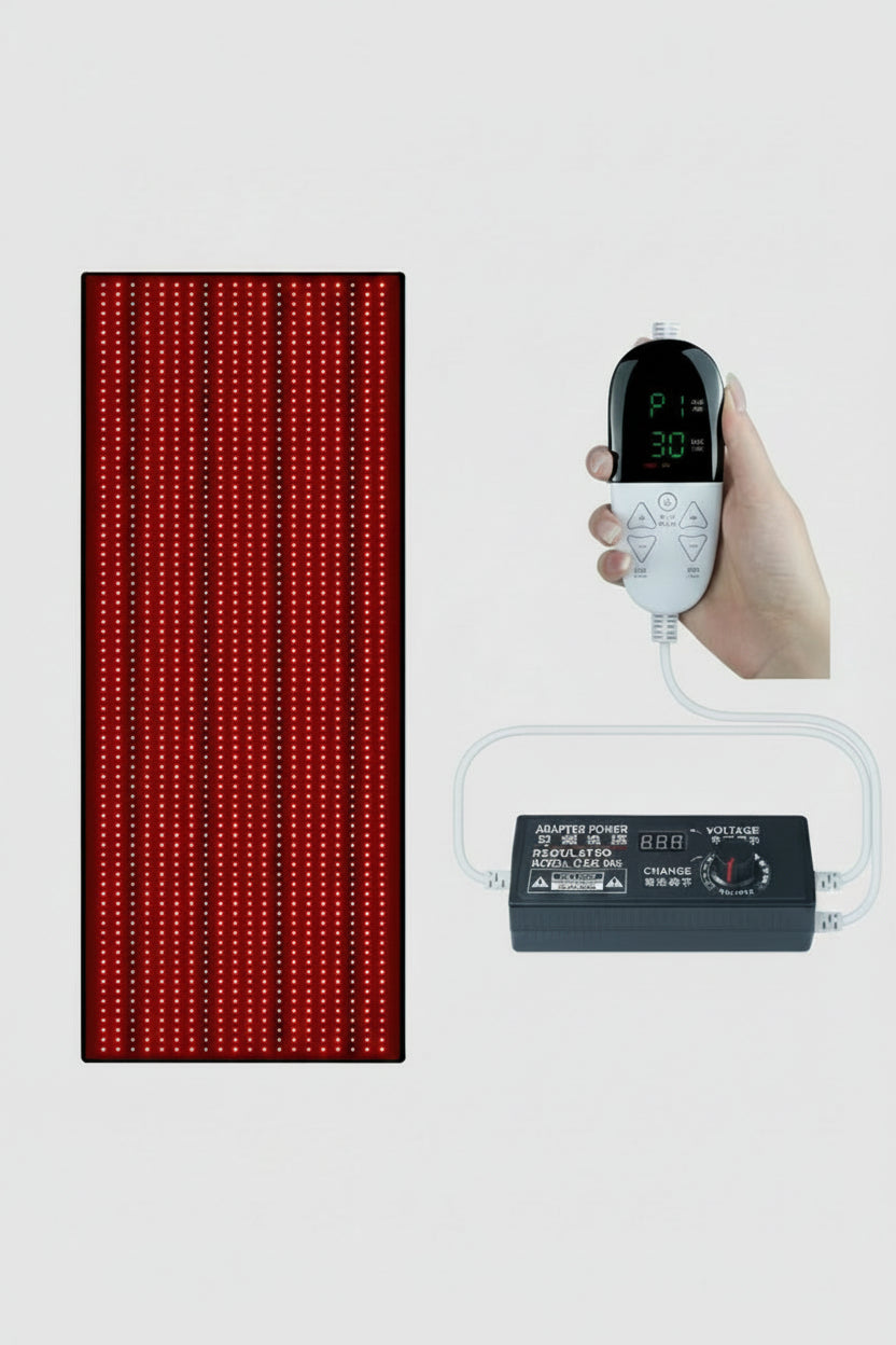 WikBeauty red light therapy body pad for body relaxation, comfort, and wellness treatmentt
