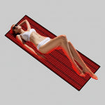 WikBeauty infrared lights therapy full body pad mat for relaxing full body heat therapy and wellness care