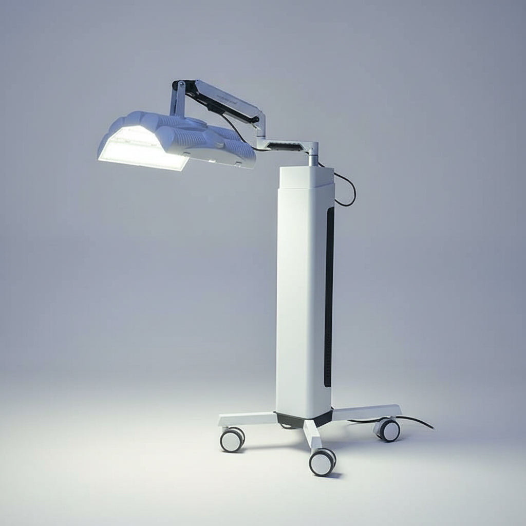 WikBeauty light therapy machine with LED panels for multi-color skin treatment and beauty care