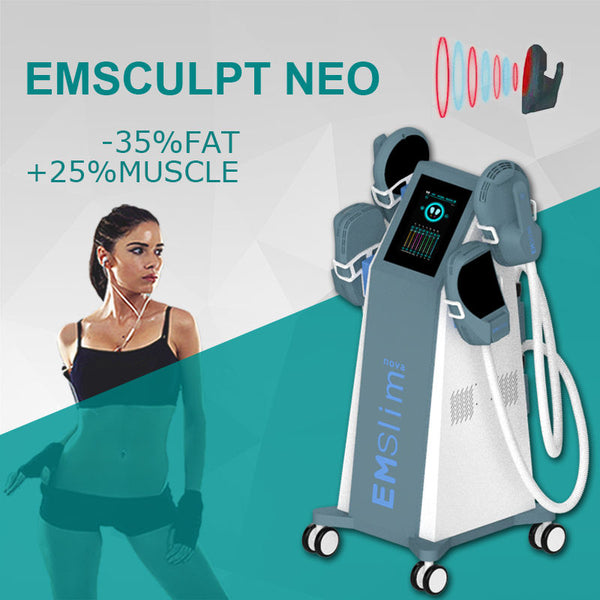 RF 4 Handles EMSlim Nova beauty machine for non-invasive body shaping and firming treatments