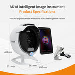 AI Skin Analyzer Skin Indicator Analysis Results