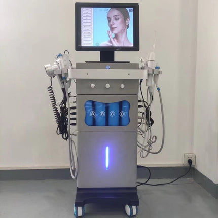 WikBeauty® 15 in 1 Hydro Dermabrasion & Skin Analyzer Machine