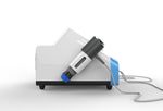 Upgraded pneumatic shockwave handle with 11 treatment heads in Radial Focus and Flat types for Dual Wave Mini machine