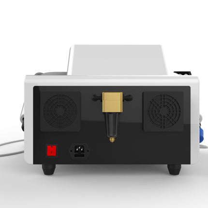 Complete set of 18 shockwave therapy treatment tips for Dual Wave Mini including 7 electromagnetic and 11 pneumatic heads