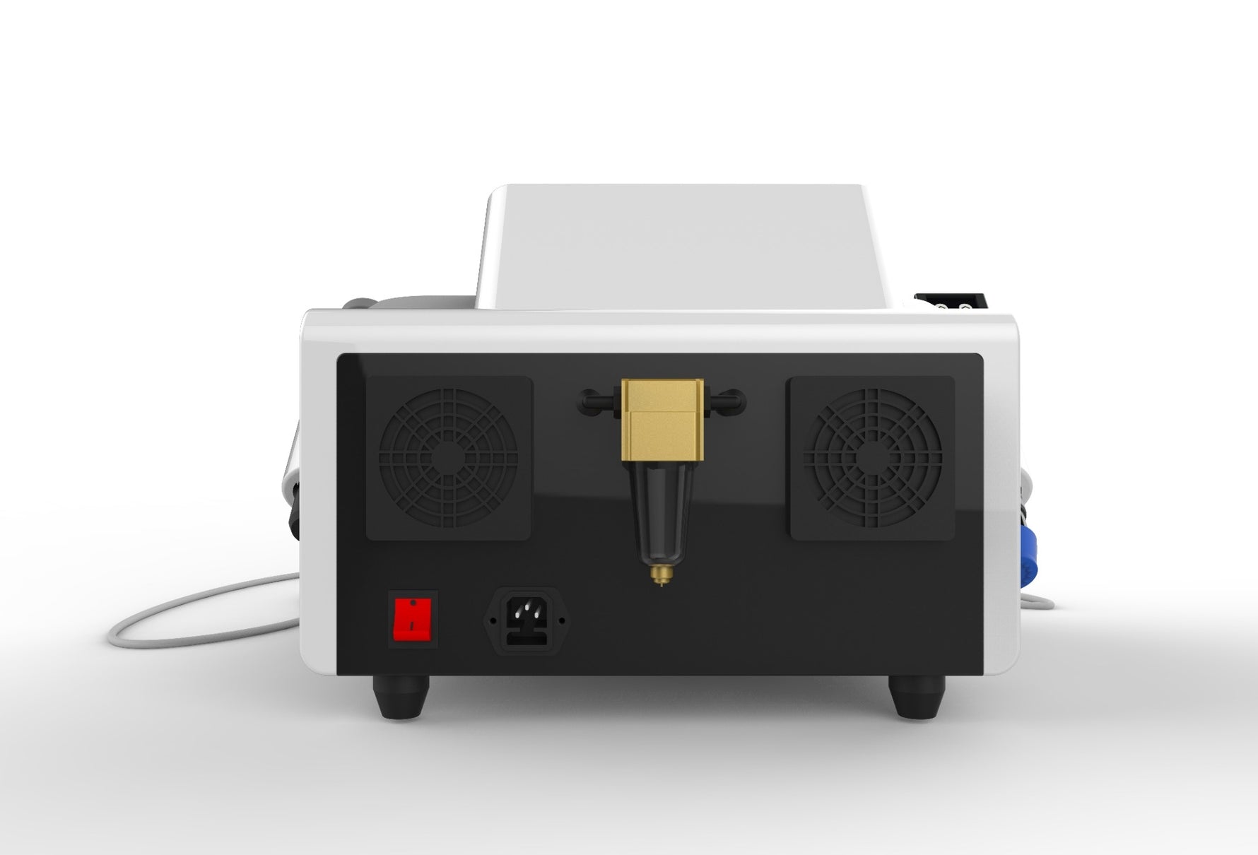 Complete set of 18 shockwave therapy treatment tips for Dual Wave Mini including 7 electromagnetic and 11 pneumatic heads