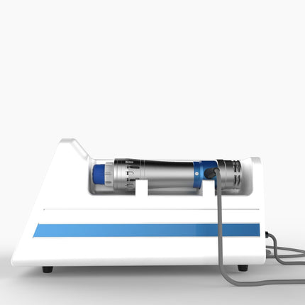 EMSHOCK EMS and shockwave therapy treatment session for musculoskeletal pain relief and sports injury rehabilitation