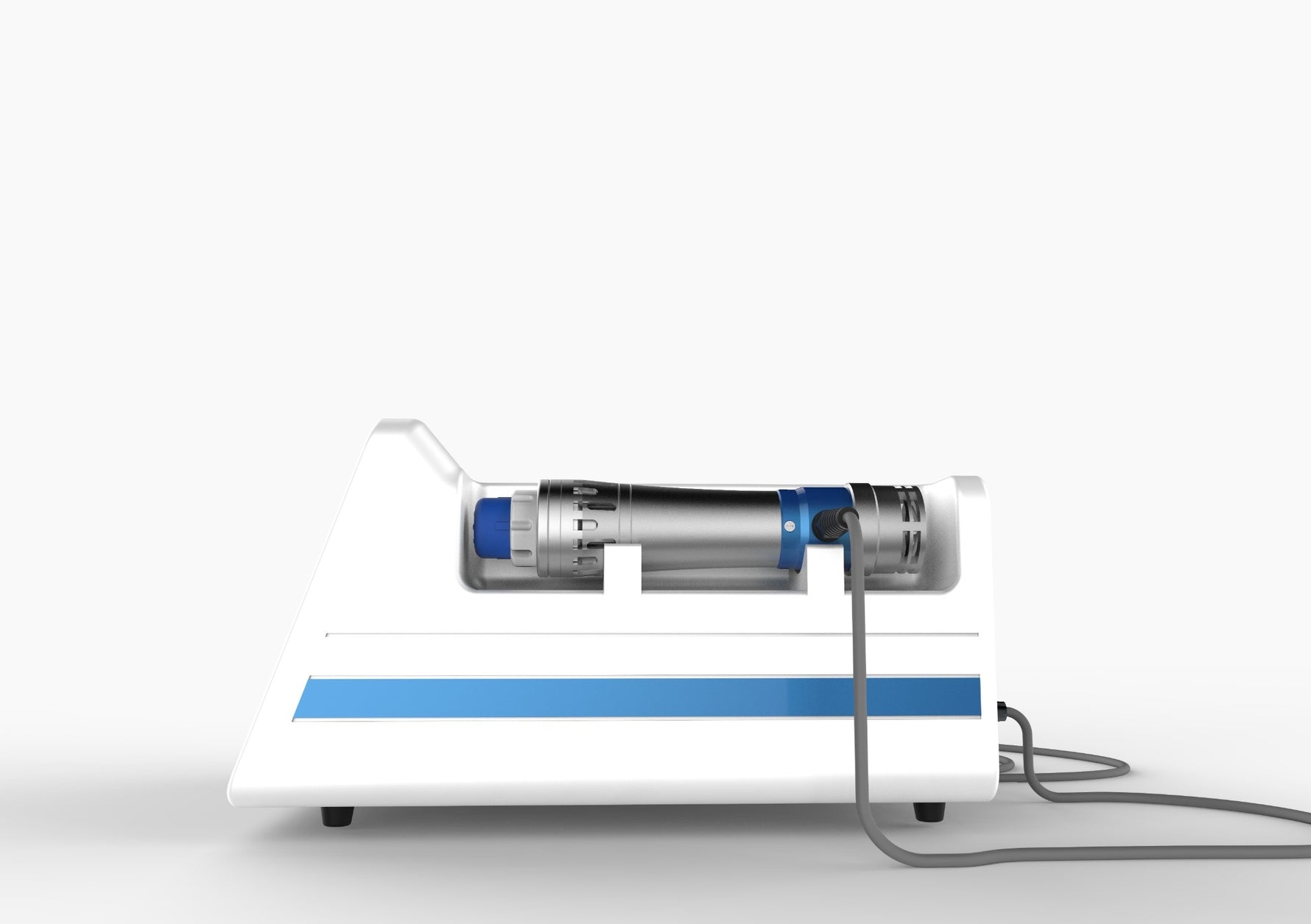 EMSHOCK EMS and shockwave therapy treatment session for musculoskeletal pain relief and sports injury rehabilitation