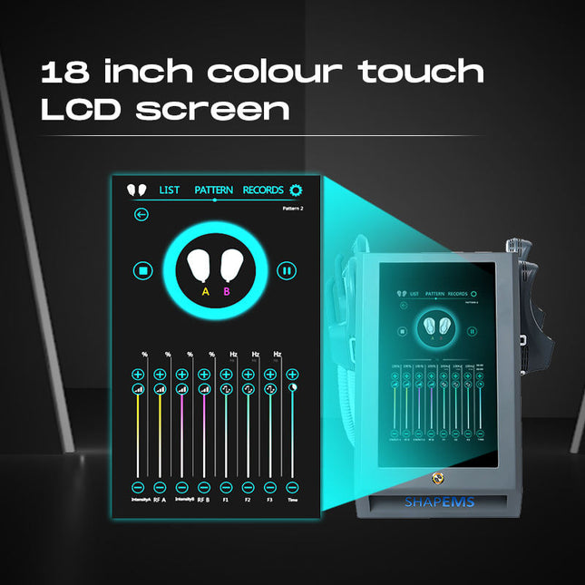 EMSLIM HIEMT Body Sculpting Machine | RF Fat Burning and Muscle Toning Device for Non-Invasive Body Contouring