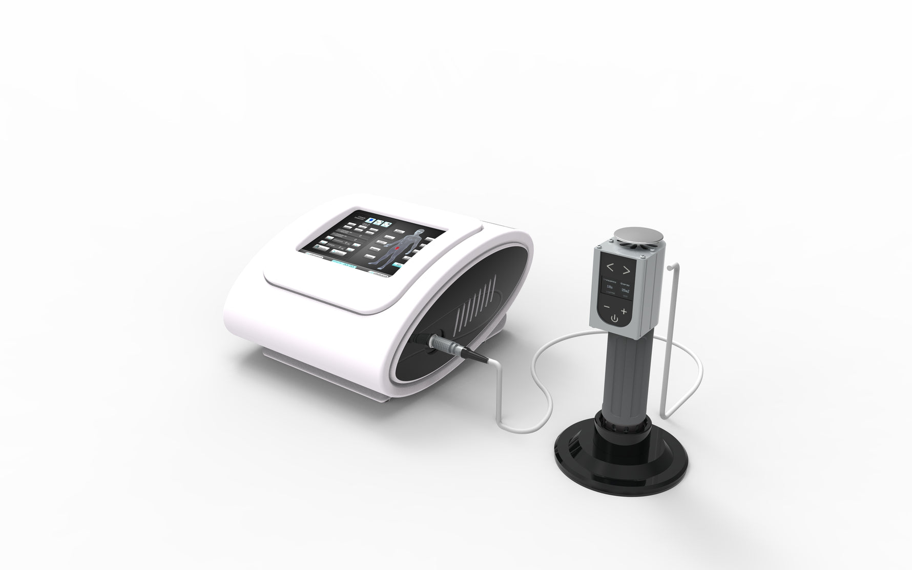 ESWT PRO electromagnetic shockwave therapy for erectile dysfunction ED treatment with dedicated protocol heads