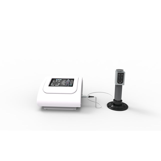 ESWT PRO portable electromagnetic shockwave therapy machine front view 4.2kg lightweight design for ED and physiotherapy