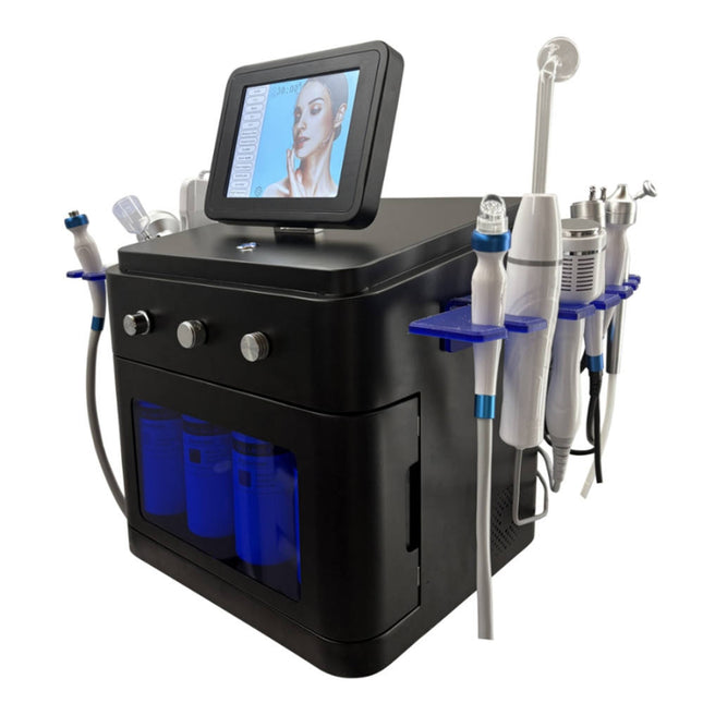 WikBeauty® 14 in 1 Hydro Dermabrasion Facial Machine | Blackhead Remover Facial Machine