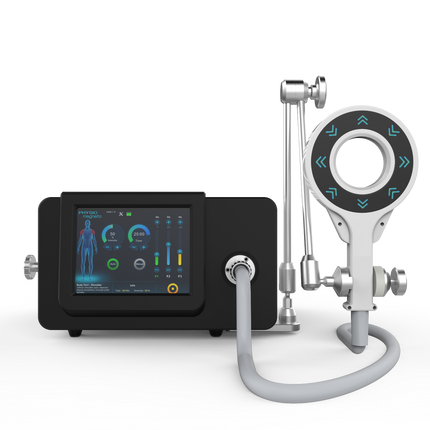 Physio Magneto PM-ST pulsed electromagnetic field PEMF therapy machine front view for physiotherapy and pain relief