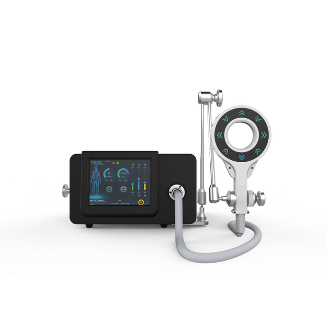 Physio Magneto PM-ST pulsed electromagnetic field PEMF therapy machine front view for physiotherapy and pain relief