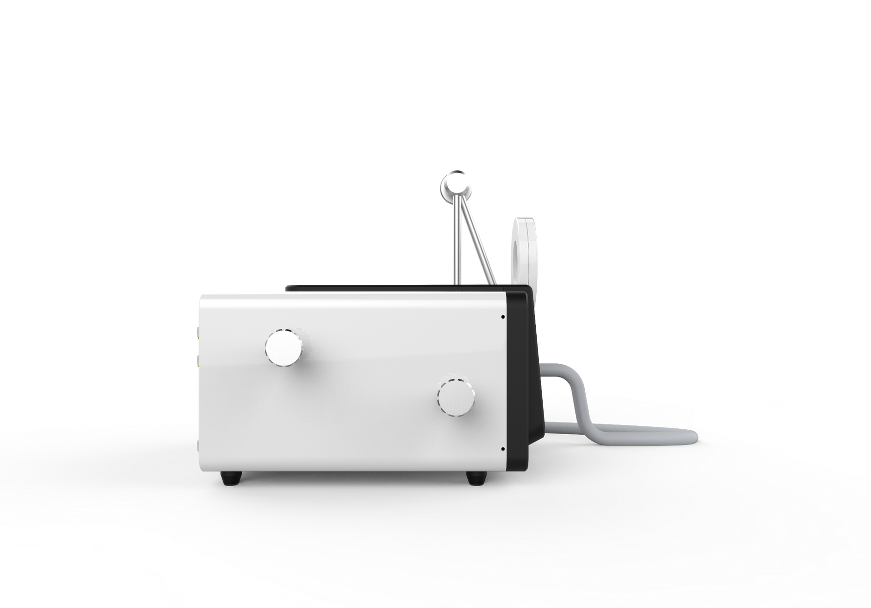 Physio Magneto PM-ST water cooled PEMF applicator handle with flexible positioning arm for hands free treatment