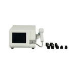 ESWT KP B professional air pressure pneumatic shockwave therapy machine front view for ED cellulite and pain relief