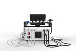 Smart Tecar Wave vacuum EMS suction cups for hands free electric muscle stimulation during simultaneous shockwave therapy