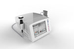 Complete set of 12 Ultrashock applicator heads D6 to D25 including flat focus and radial heads for shockwave therapy