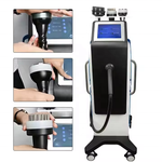 Vacuum heating body massage device for relaxation, firming, and contouring