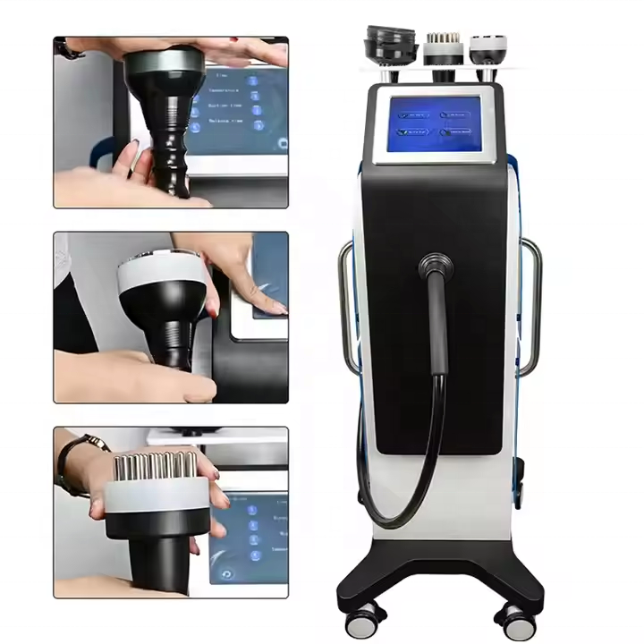 Vacuum heating body massage device for relaxation, firming, and contouring