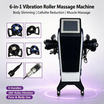 Close-up of inner ball roller massage handle with rotating massage spheres