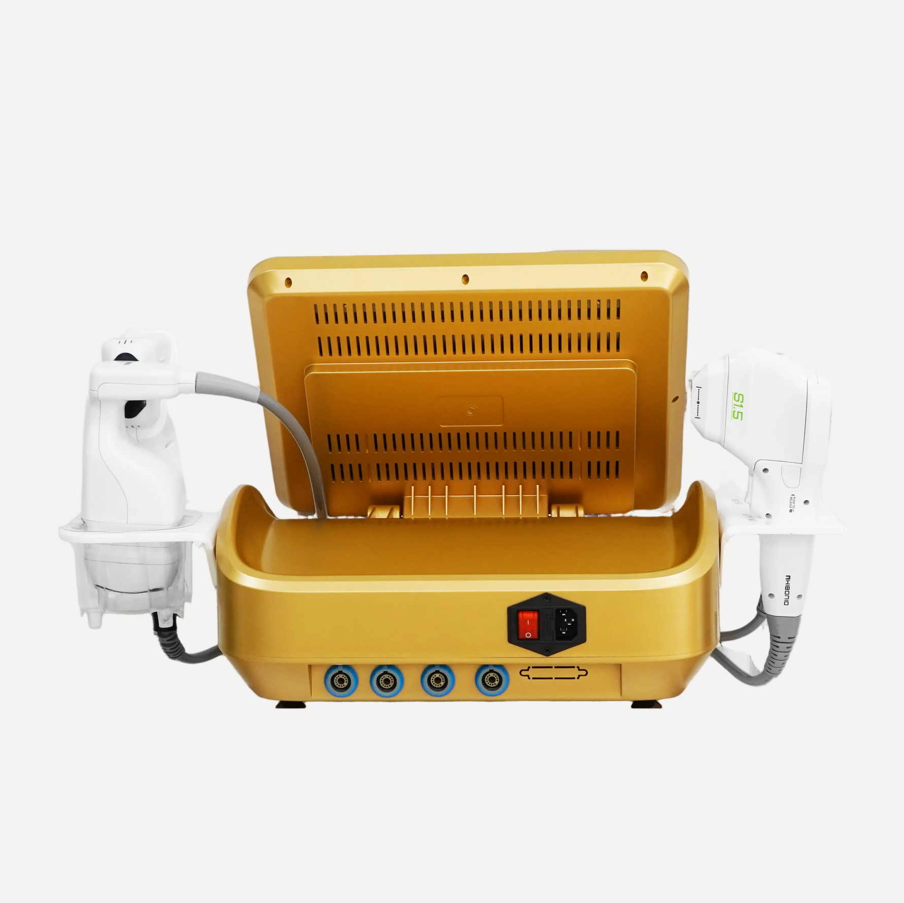 Complete four-handle set for the Gold 4D HIFU 4-in-1 beauty machine