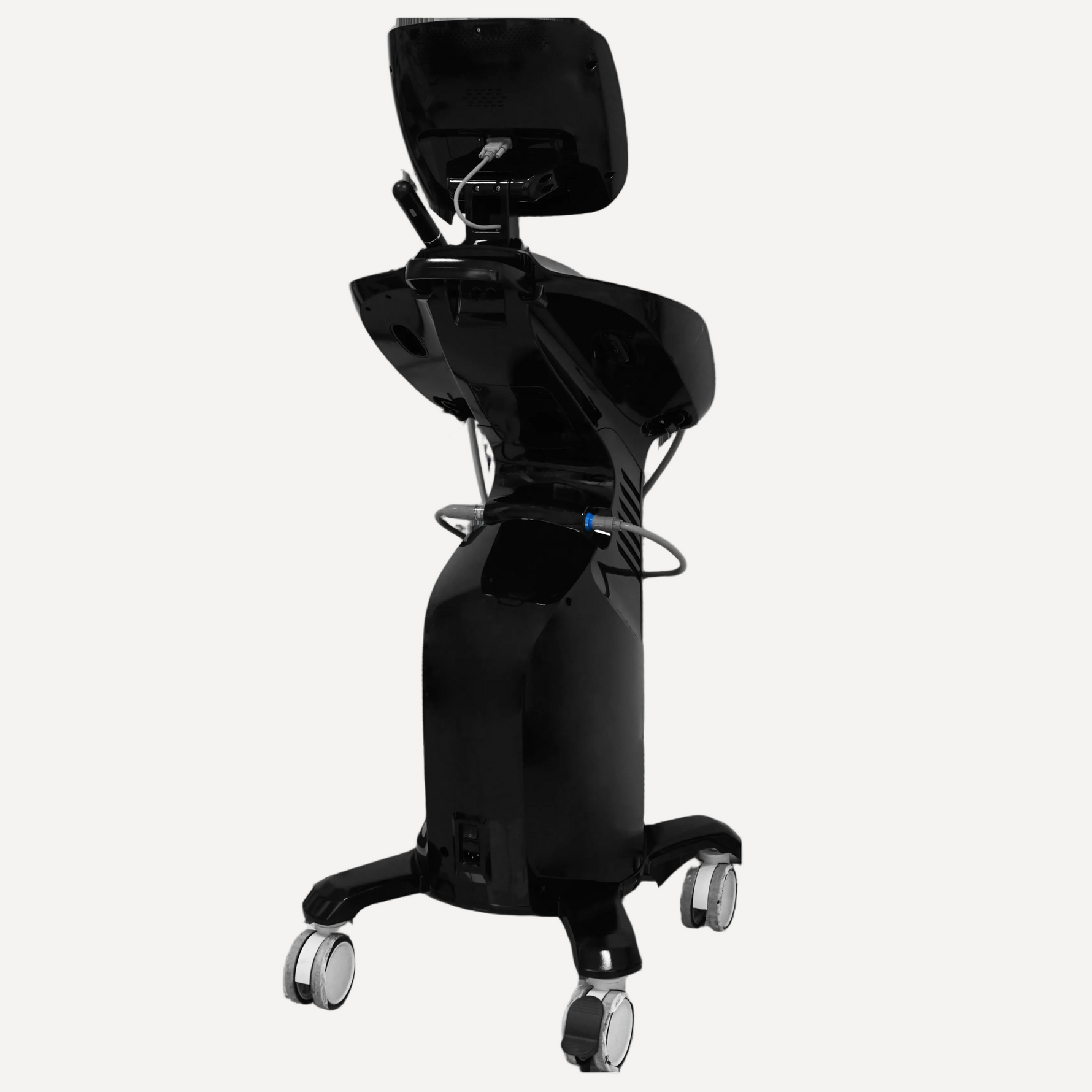 Wikbeauty Vertical 3-in-1 Gold RF Microneedle and 7D Ultrasound beauty machine, front view