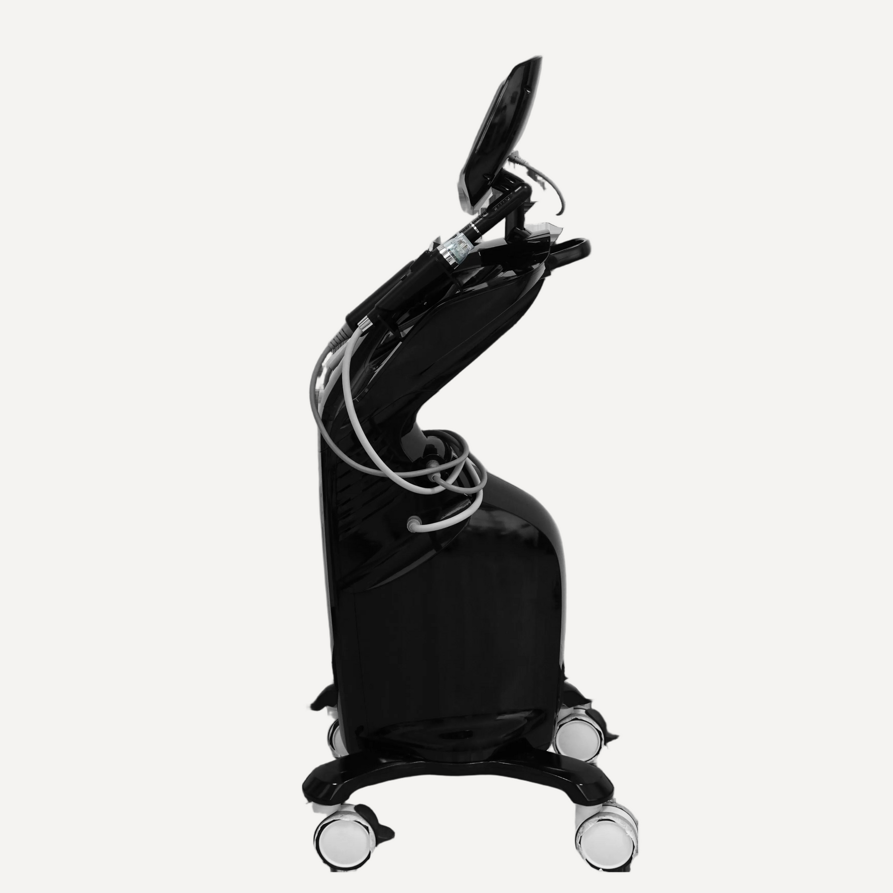Complete handpiece set for the Vertical 3-in-1 Gold RF Microneedle and 7D Ultrasound machine