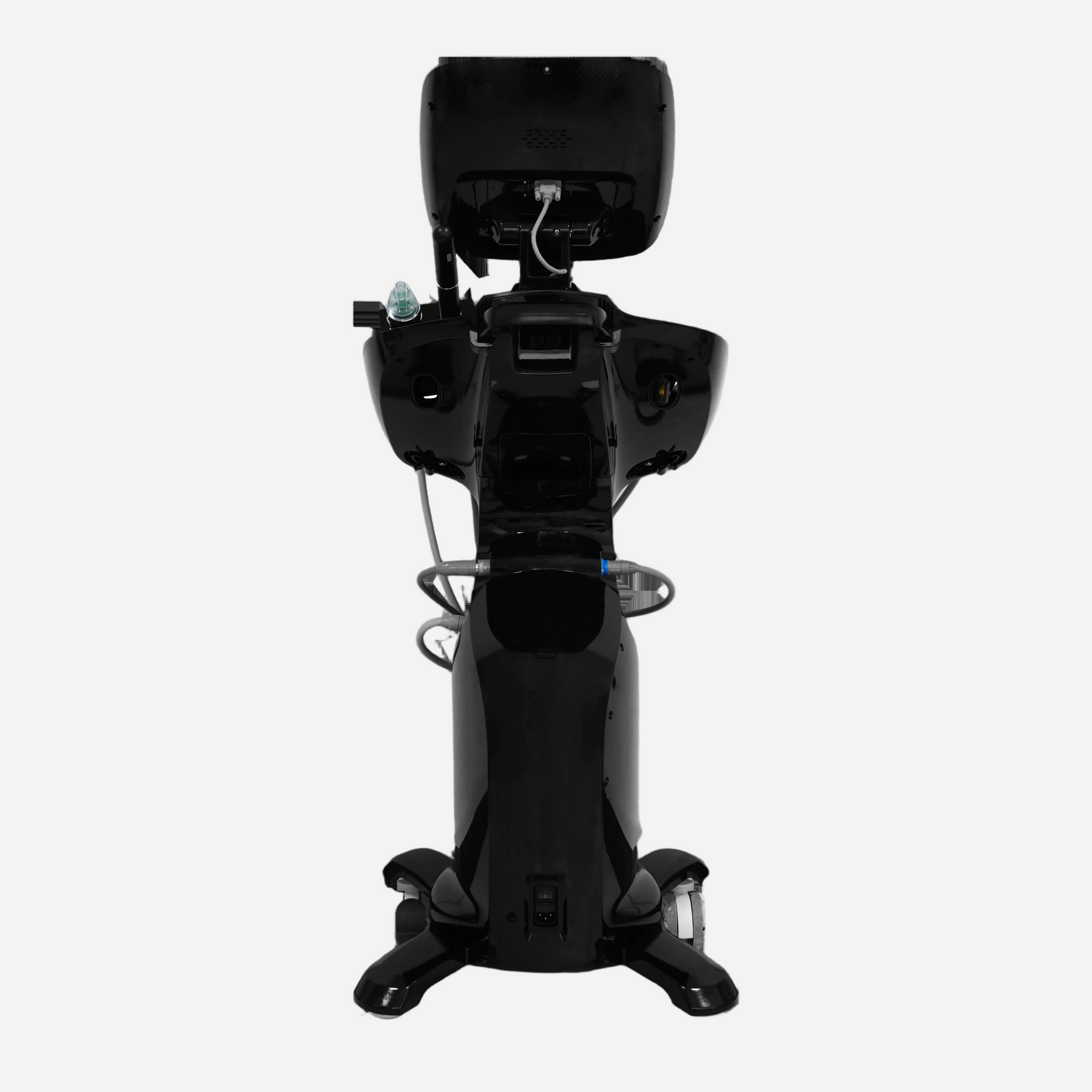Digital control display and treatment mode dial on the Vertical 3-in-1 beauty machine