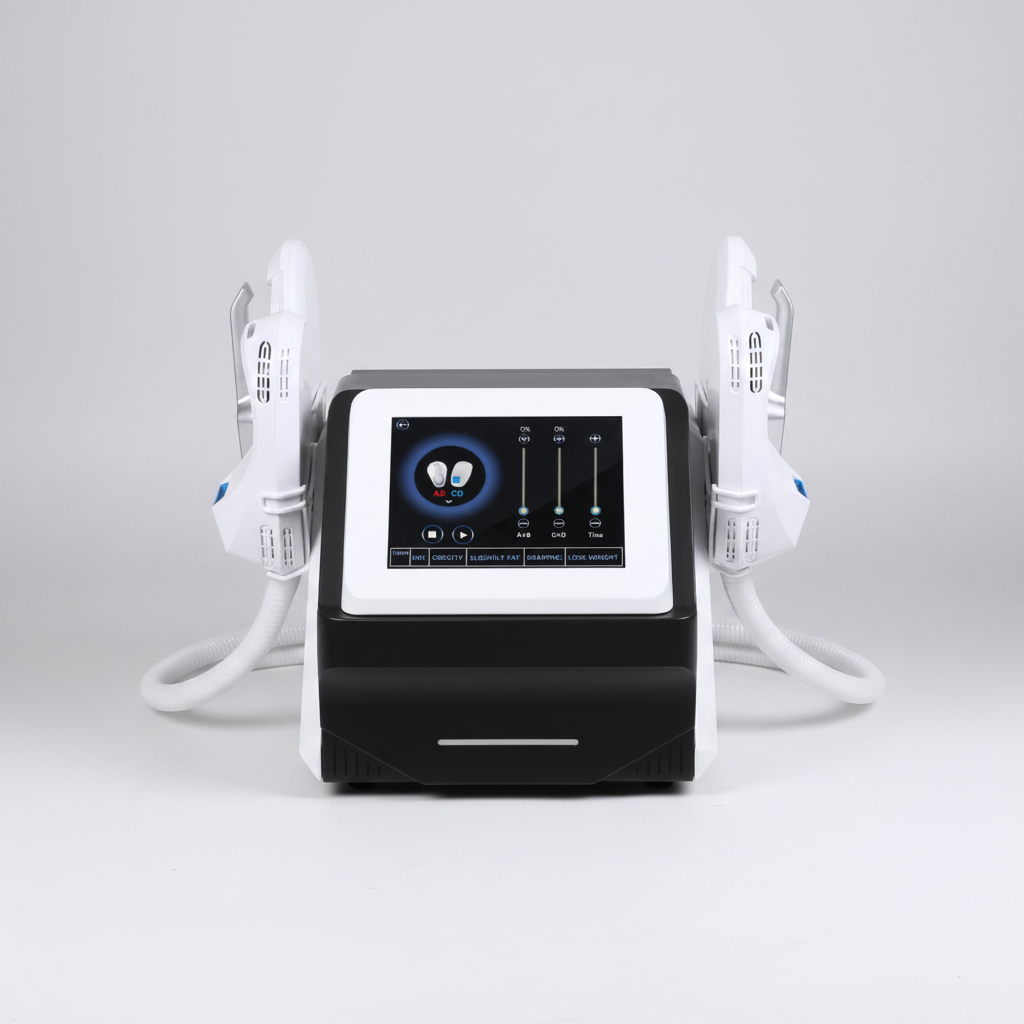 Body sculpting Emslim machine for non-invasive slimming and muscle building therapy