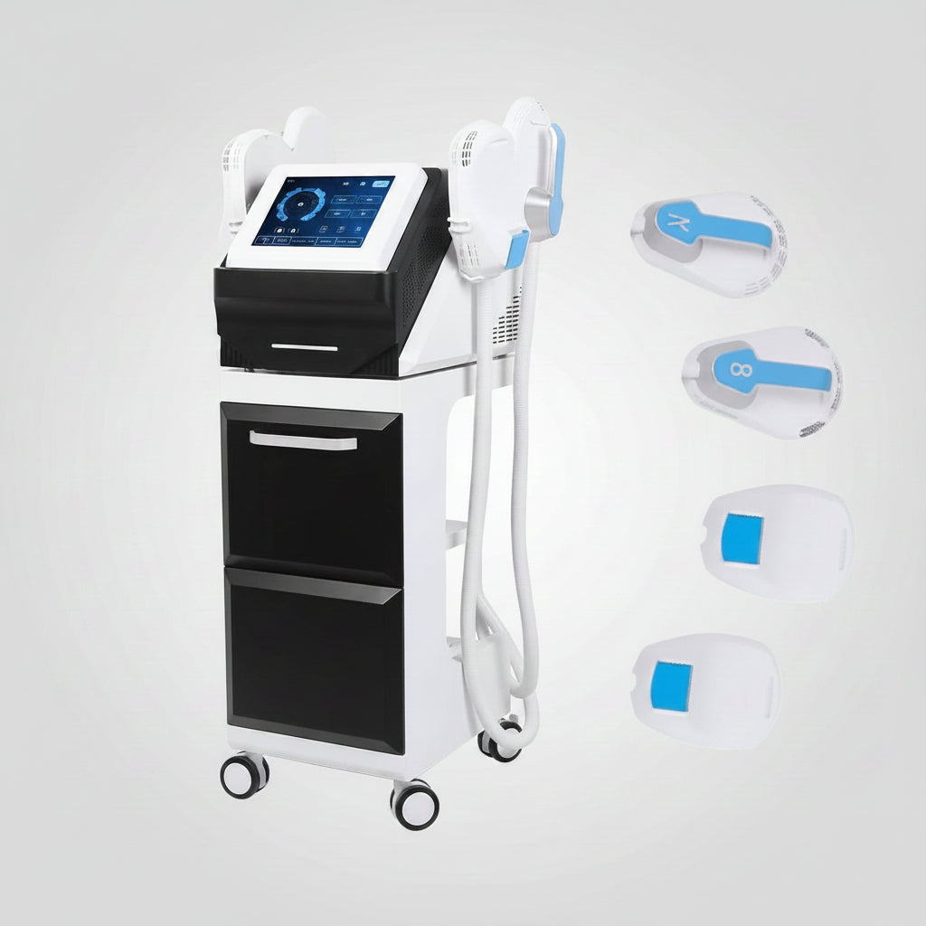 Body sculpting Emslim machine for non-invasive slimming and muscle building therapy